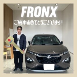 フロンクスご納車しました！！